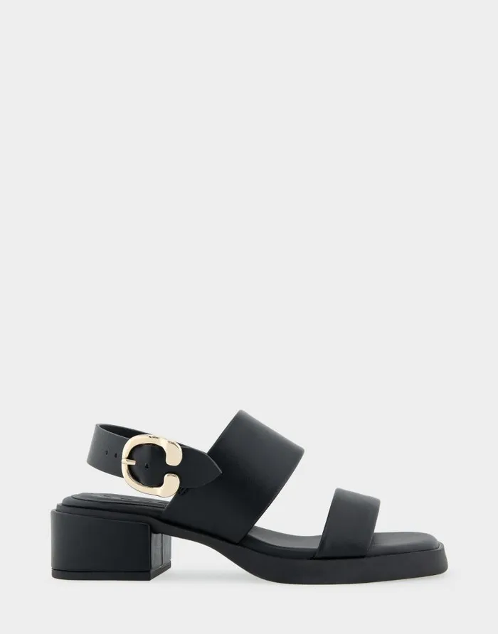 Aerosoles Comfortable Women039s Banded Back Strap Low Block Heel Sandal In Black Faux Leather Black Faux Leather Women Wide Width Sandals Aerosoles Comfortable Women039s Banded Back Strap Low Block Heel Sandal In Black Faux Leather Black Faux Leather Women Wide Width Sandals