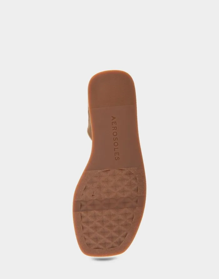 Aerosoles Comfortable Women039s Elastic Banded Mini Wedge Sandal In Soft Gold Elastic Fabric Soft Gold Women Wide Width Sandals