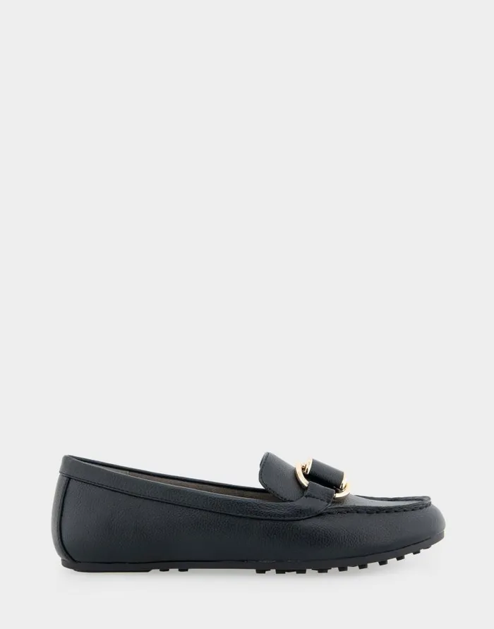 Aerosoles Comfortable Women039s Ornamented Loafer In Black Faux Leather Black Faux Leather Women Loafers Aerosoles Comfortable Women039s Ornamented Loafer In Black Faux Leather Black Faux Leather Women Loafers