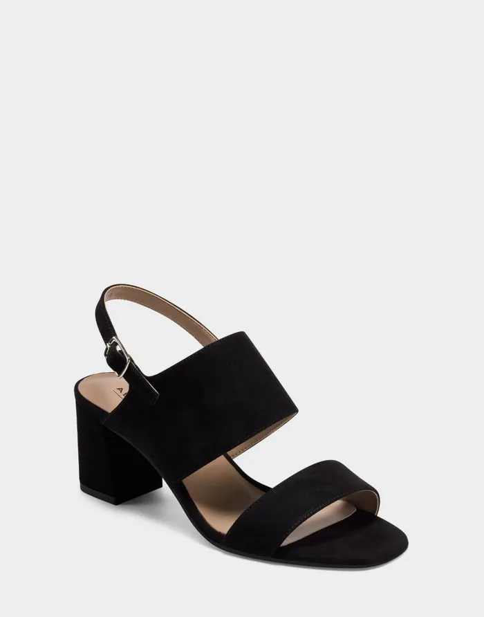 Aerosoles Comfortable Women039s Sandal In Black Faux Suede Black Women Dress Aerosoles Comfortable Women039s Sandal In Black Faux Suede Black Women Dress