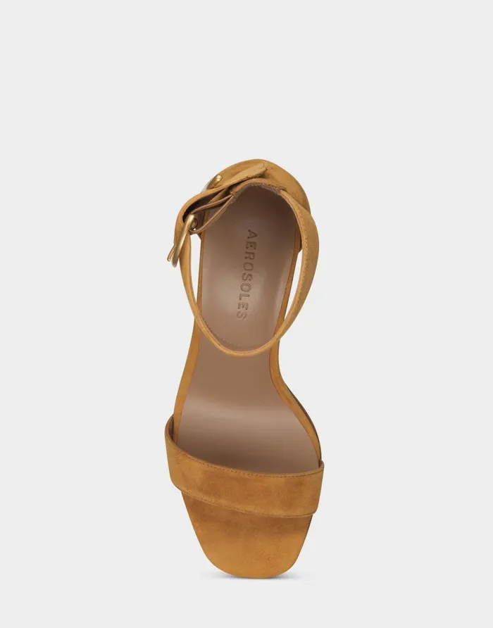 Aerosoles Comfortable Women039s Sandal In Tan Genuine Suede Tan Suede Women Clogs and Mules Aerosoles Comfortable Women039s Sandal In Tan Genuine Suede Tan Suede Women Clogs and Mules