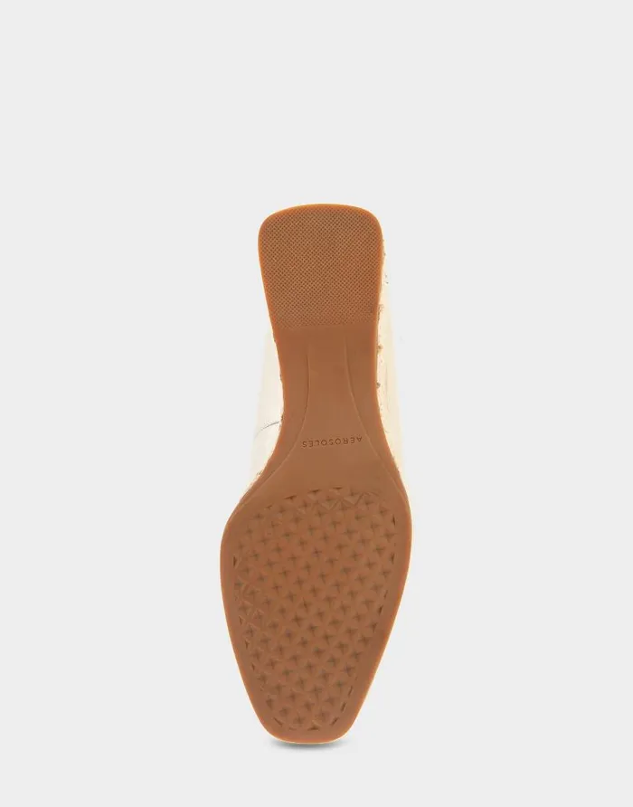 Aerosoles Comfortable Women039s Sculpted Wedge Pump In Soft Gold Leather Soft Gold Leather Women Wedges