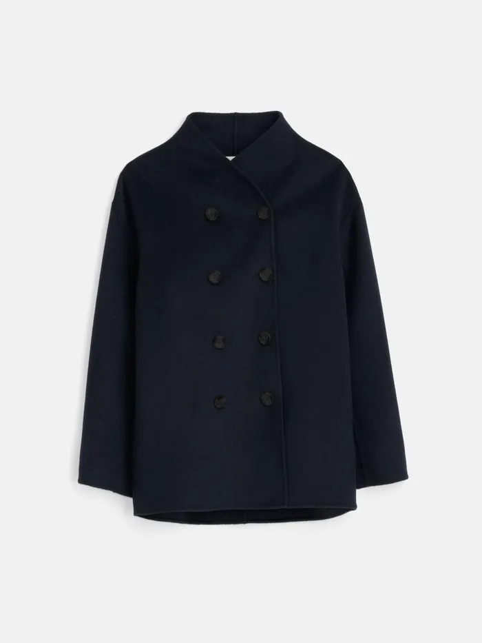 Alex Mill Jackets Outerwear Women Sophia Coat In Wool Dark Navy