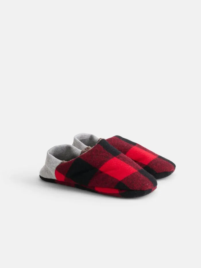 Alex Mill Pajamas Slippers Women Buffalo Check House Shoes