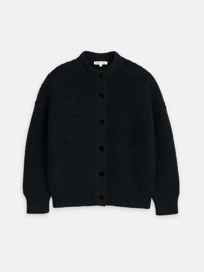 Alex Mill Sweaters Women Nico Cardigan In Cotton Black