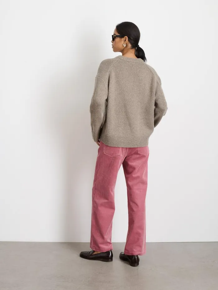 Alex Mill Sweaters Women Nottinghill Sweater In Wool Walnut Alex Mill Sweaters Women Nottinghill Sweater In Wool Walnut