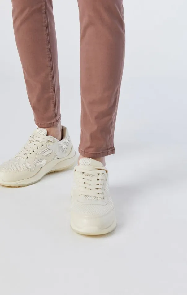 Alissa Super Skinny Pants In Acorn Sateen Twill Women Mavi Jeans Pants