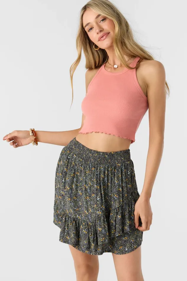 ALYX RIB KNIT TANK TOP Canyon Clay Women O039NEILL Collections
