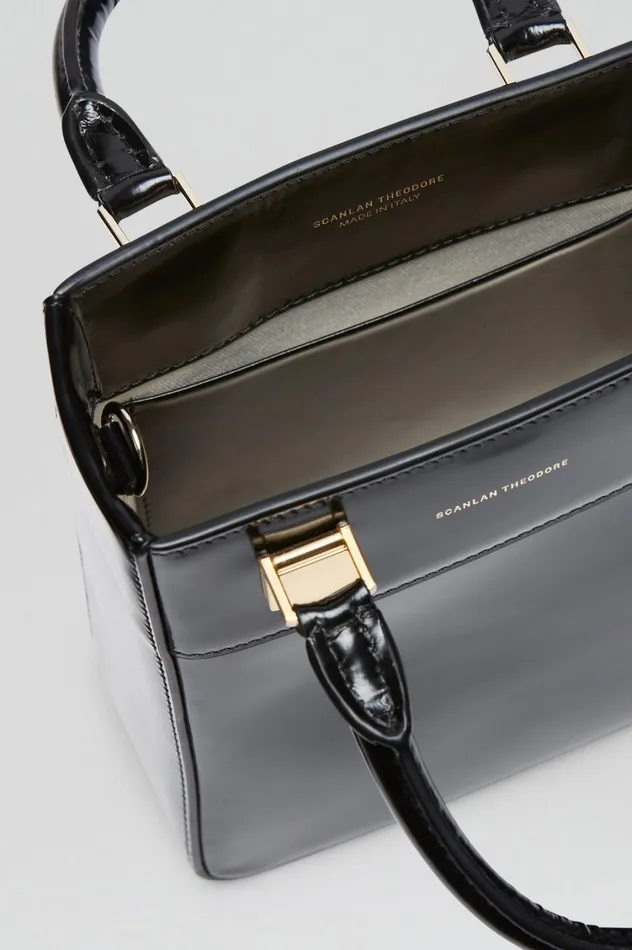 Bags Women Scanlan Theodore MINI SHOPPER Black Bags Women Scanlan Theodore MINI SHOPPER Black