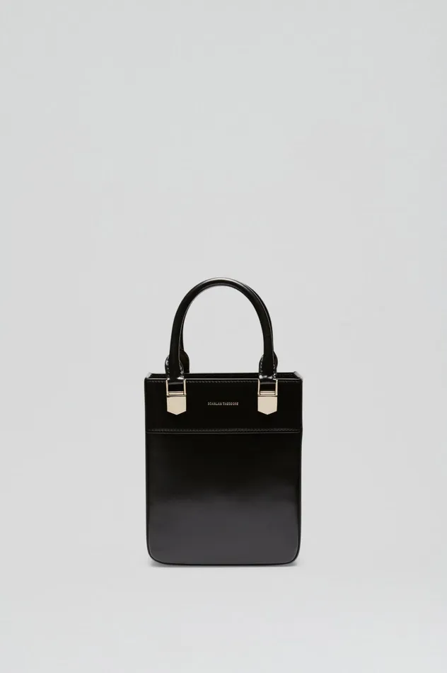 Bags Women Scanlan Theodore MINI SHOPPER Black Bags Women Scanlan Theodore MINI SHOPPER Black