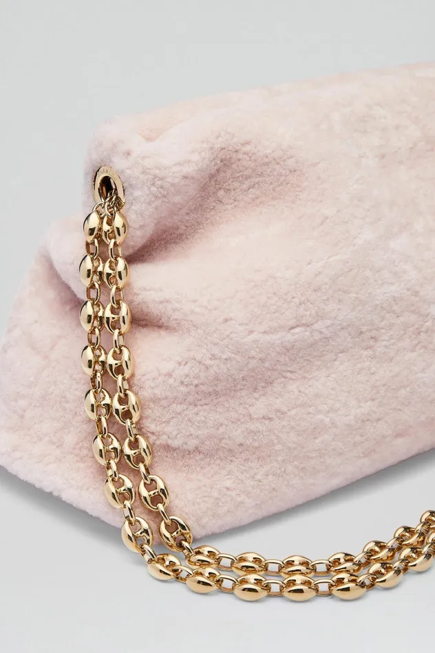 Bags Women Scanlan Theodore SHEARLING BAG Petal