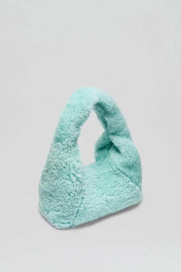 Bags Women Scanlan Theodore SHEARLING GABRIELLA Seafoam Bags Women Scanlan Theodore SHEARLING GABRIELLA Seafoam