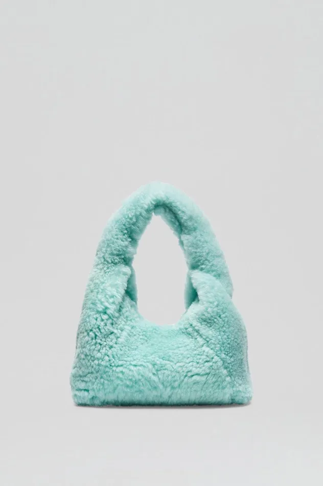 Bags Women Scanlan Theodore SHEARLING GABRIELLA Seafoam Bags Women Scanlan Theodore SHEARLING GABRIELLA Seafoam