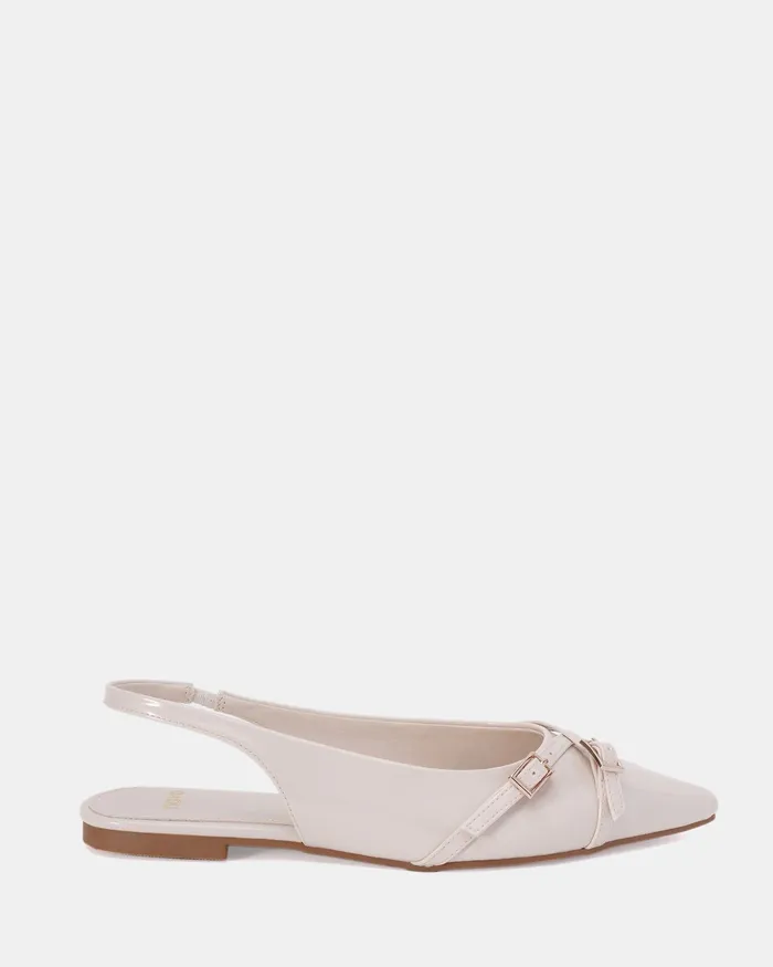 Ballet Flats NOVO Shoes Women CORDOVA CREAM PATENT Ballet Flats