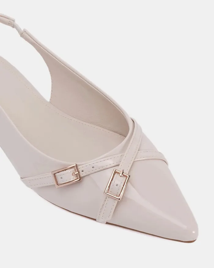 Ballet Flats NOVO Shoes Women CORDOVA CREAM PATENT Ballet Flats