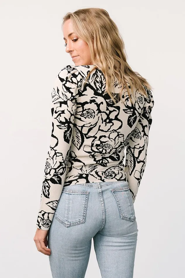 Baltic Born Blouses Shirts Women Sebastian Sweater Black Multi Baltic Born Blouses Shirts Women Sebastian Sweater Black Multi