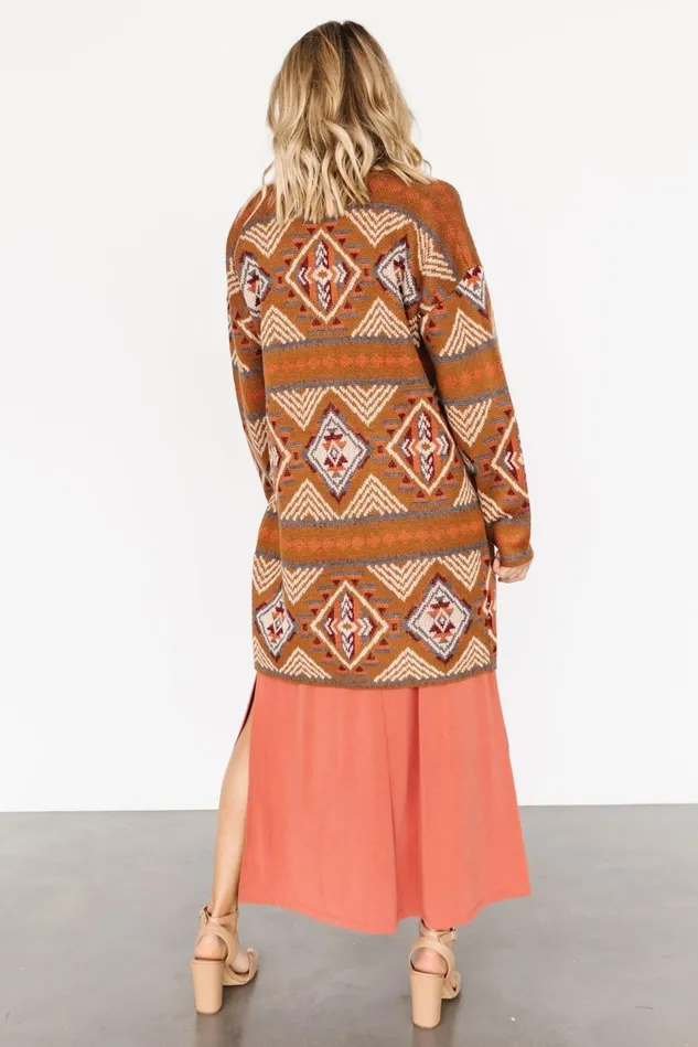 Baltic Born Cardigans Women Billings Knit Cardigan Spice Multi Baltic Born Cardigans Women Billings Knit Cardigan Spice Multi