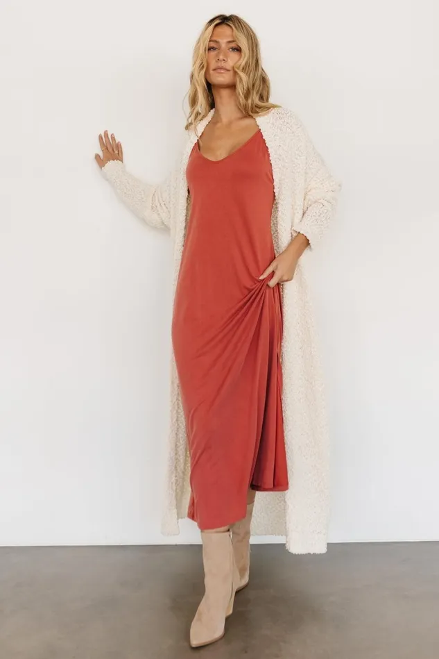 Baltic Born Cardigans Women Zonda Long Cardigan Cream