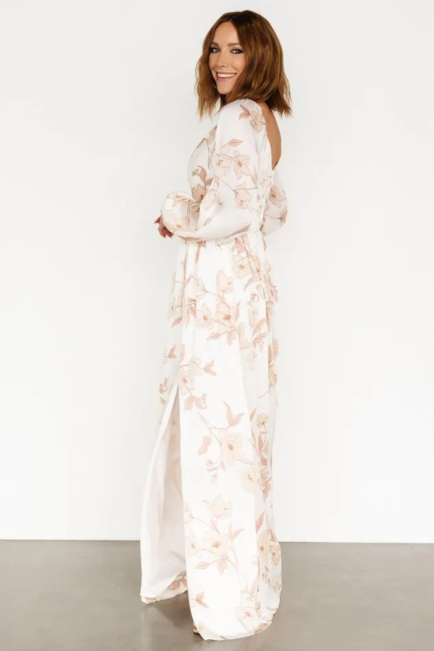 Baltic Born Maxi Dresses Women Tristan Maxi Dress White Floral Baltic Born Maxi Dresses Women Tristan Maxi Dress White Floral