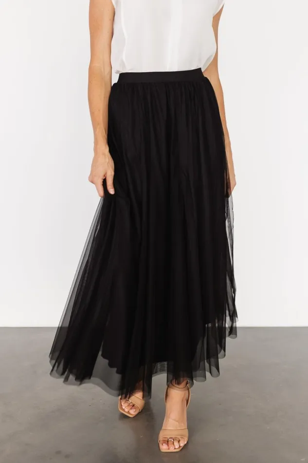 Baltic Born Skirts Women Mila Tulle Skirt Black Baltic Born Skirts Women Mila Tulle Skirt Black