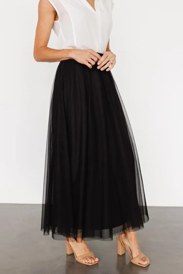 Baltic Born Skirts Women Mila Tulle Skirt Black Baltic Born Skirts Women Mila Tulle Skirt Black