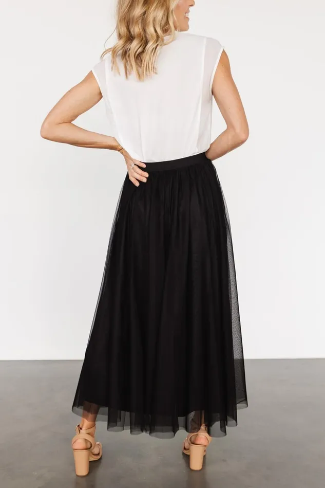 Baltic Born Skirts Women Mila Tulle Skirt Black Baltic Born Skirts Women Mila Tulle Skirt Black