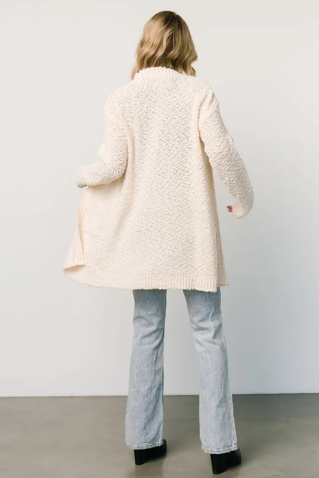 Baltic Born Sweaters Women Oxford Pocket Cardigan Cream Baltic Born Sweaters Women Oxford Pocket Cardigan Cream