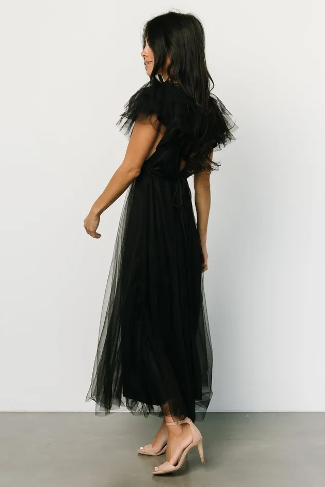 Baltic Born Wedding Guest Women Annabella Tulle Dress Black Baltic Born Wedding Guest Women Annabella Tulle Dress Black