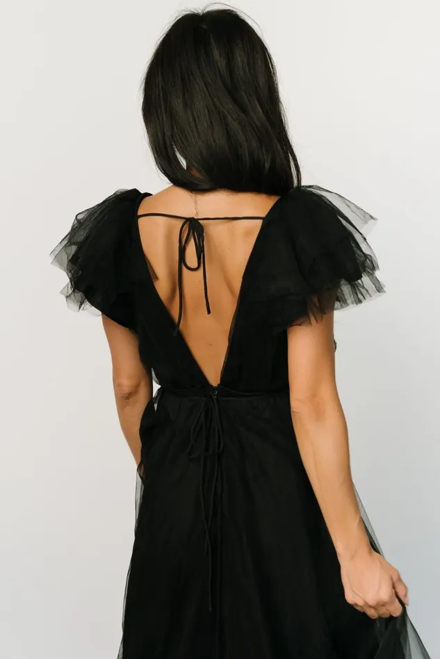 Baltic Born Wedding Guest Women Annabella Tulle Dress Black Baltic Born Wedding Guest Women Annabella Tulle Dress Black