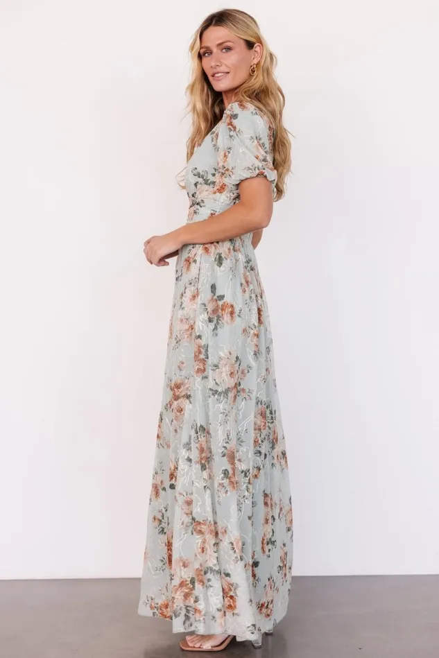 Baltic Born Wedding Guest Women Ardley Maxi Dress Sage Floral Baltic Born Wedding Guest Women Ardley Maxi Dress Sage Floral