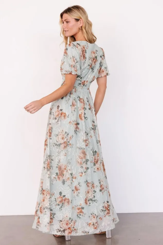 Baltic Born Wedding Guest Women Ardley Maxi Dress Sage Floral Baltic Born Wedding Guest Women Ardley Maxi Dress Sage Floral