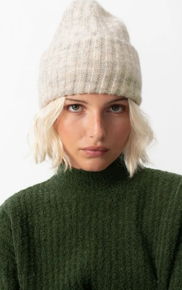 Beanie East Melange Powder Snow WomenMen American Vintage Beanies and Caps