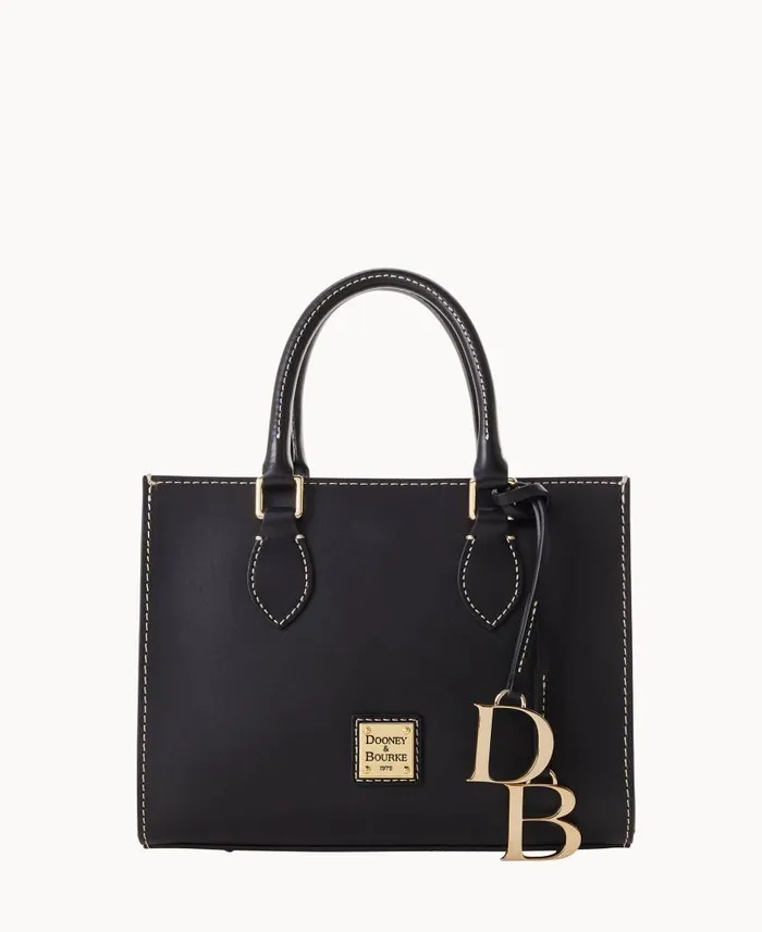 Belmar Janine 25 Black Woman Dooney and Bourke Satchels