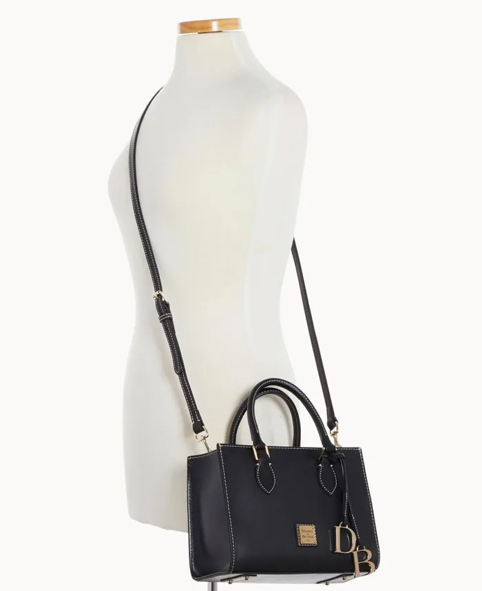 Belmar Janine 25 Black Woman Dooney and Bourke Satchels Belmar Janine 25 Black Woman Dooney and Bourke Satchels