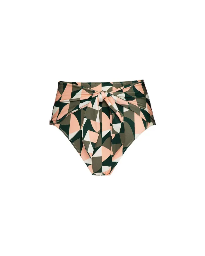 Bikinis Women PatBO Plitka MidRise Tie Bikini Bottom FINAL SALE