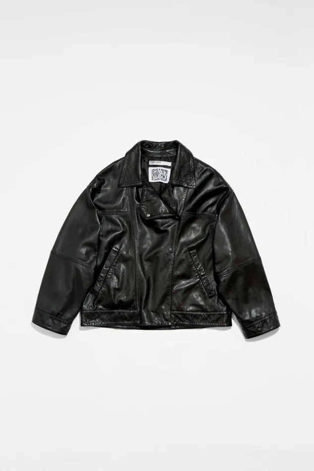 Black Leather Jacket Black Women Bimba Y Lola Leather Black Leather Jacket Black Women Bimba Y Lola Leather