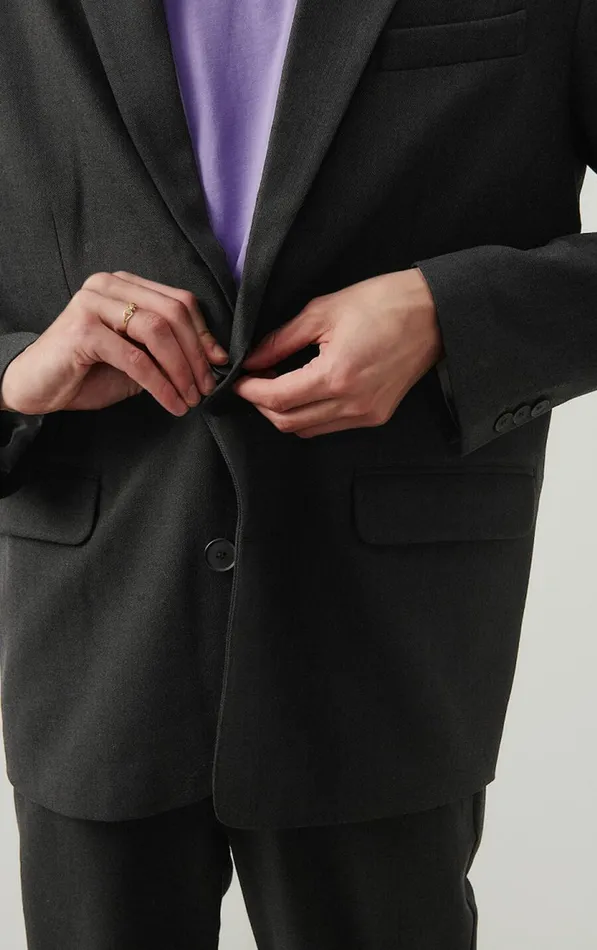 Blazer Pukstreet Carbon Melange Men American Vintage Jackets and Blazers Blazer Pukstreet Carbon Melange Men American Vintage Jackets and Blazers