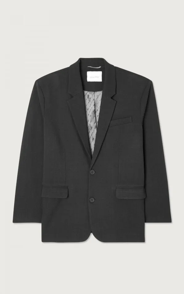 Blazer Pukstreet Carbon Melange Men American Vintage Jackets and Blazers Blazer Pukstreet Carbon Melange Men American Vintage Jackets and Blazers