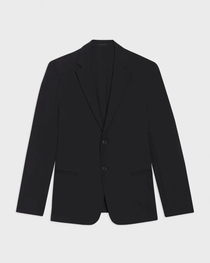 Blazers Jackets Men Theory Clinton Blazer In Precision Ponte Black Blazers Jackets Men Theory Clinton Blazer In Precision Ponte Black