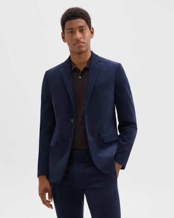 Blazers Jackets Men Theory Morton Blazer In Stretch Corduroy Baltic