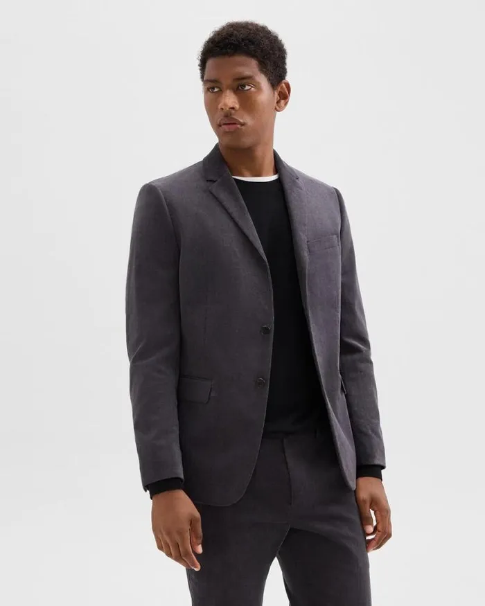 Blazers Jackets Men Theory Morton Blazer In Stretch Corduroy Dark Grey Blazers Jackets Men Theory Morton Blazer In Stretch Corduroy Dark Grey