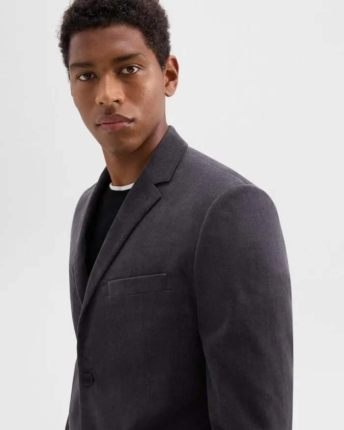 Blazers Jackets Men Theory Morton Blazer In Stretch Corduroy Dark Grey Blazers Jackets Men Theory Morton Blazer In Stretch Corduroy Dark Grey