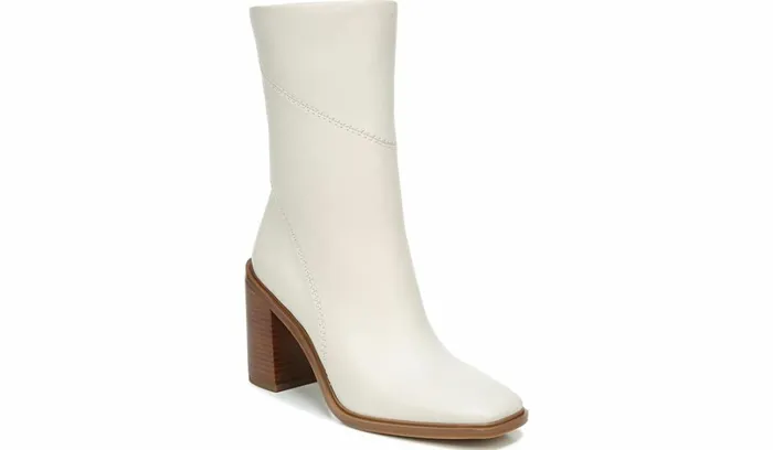 Boots Women Franco Sarto Franco Stevie Block Heel Boot Putty Leather