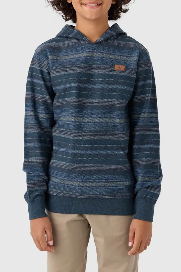 BOY039S BAVARO STRIPE PULLOVER FLEECE Midnight Navy Kids O039NEILL Boy039S Clothing