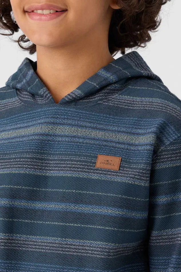 BOY039S BAVARO STRIPE PULLOVER FLEECE Midnight Navy Kids O039NEILL Boy039S Clothing