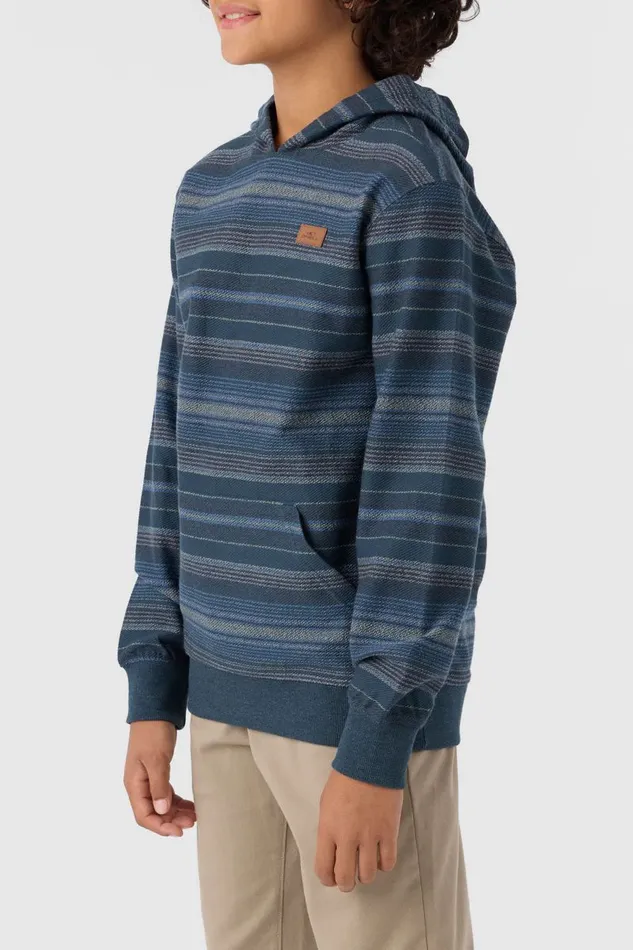 BOY039S BAVARO STRIPE PULLOVER FLEECE Midnight Navy Kids O039NEILL Boy039S Clothing