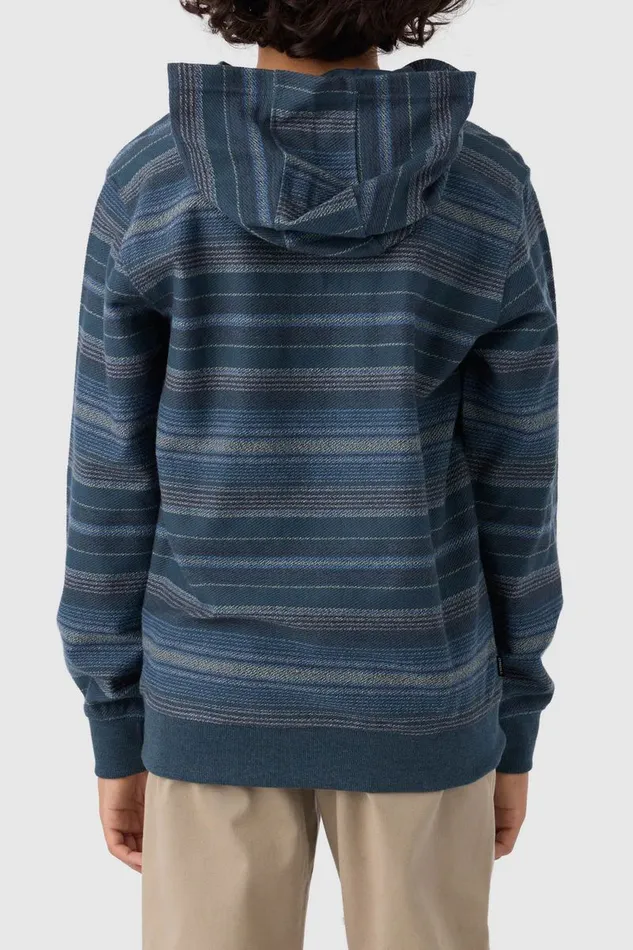 BOY039S BAVARO STRIPE PULLOVER FLEECE Midnight Navy Kids O039NEILL Boy039S Clothing