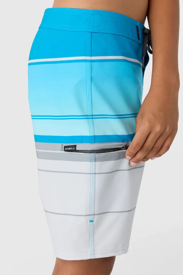 BOY039S HYPERFREAK HEAT STRIPE 17034 BOARDSHORTS Fog 2 Kids O039NEILL Boy039S Clothing