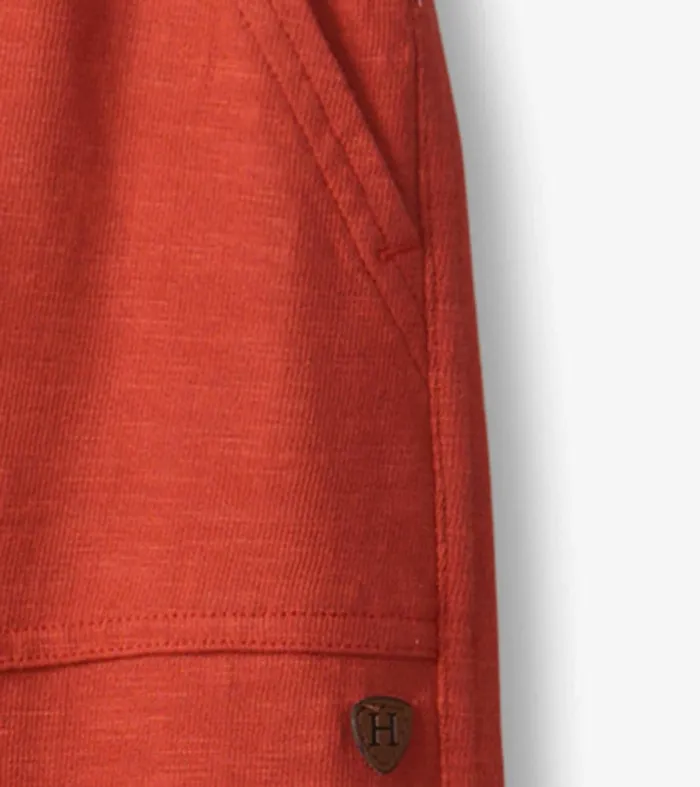 Boys Mountain Red Cozy Pants Hatley
