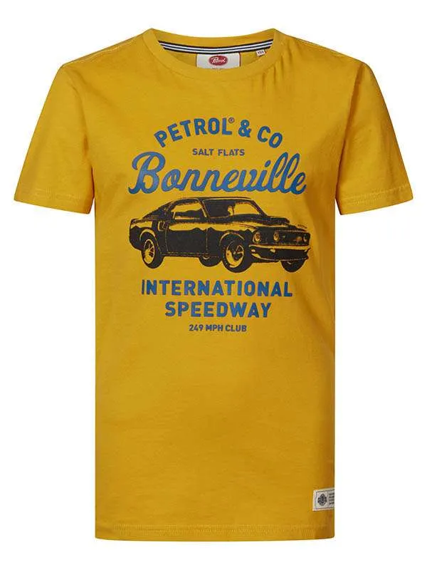Boys TShirts Petrol Industries Bonneville TShirt Fresh Mango